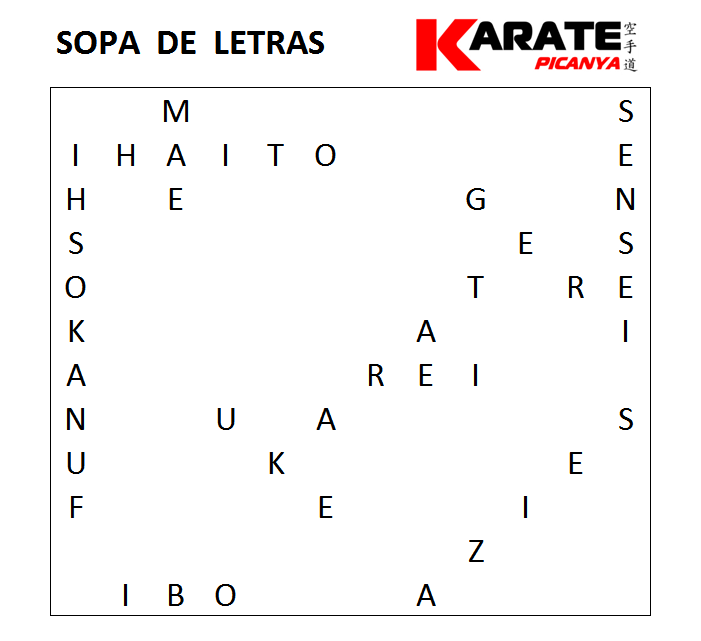 SOPA DE LETRAS 1 SOLUCION